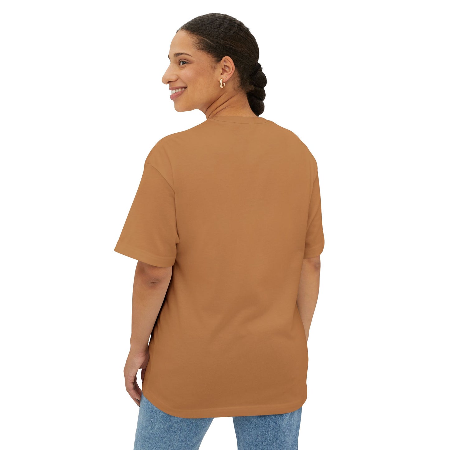 Grandma Relaxing at the Beach w Dog Tee, Unisex Oversized Boxy Tee, Beach Vibes Shirt, Gift for Grandma, Summer Casual Top, Relaxation Apparel